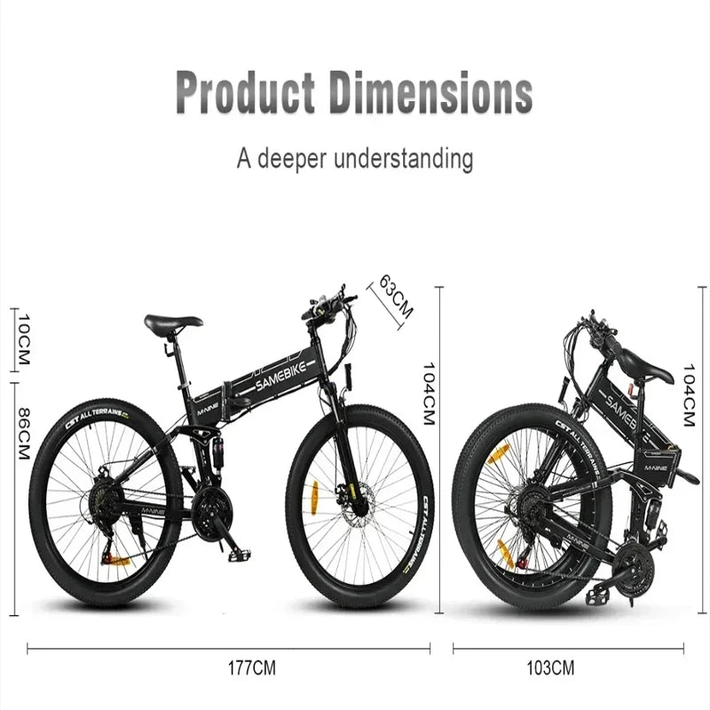 SAMEBKE CITY Electric Bike - Enterprise Express