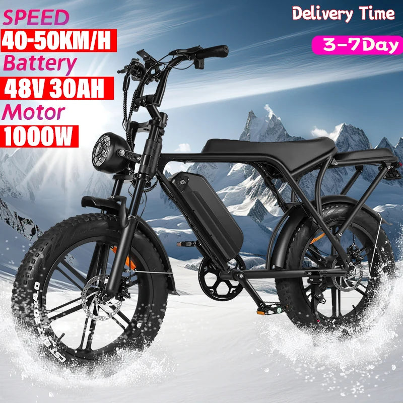 OUXI V8 Luxury Electric Bike - Enterprise Express