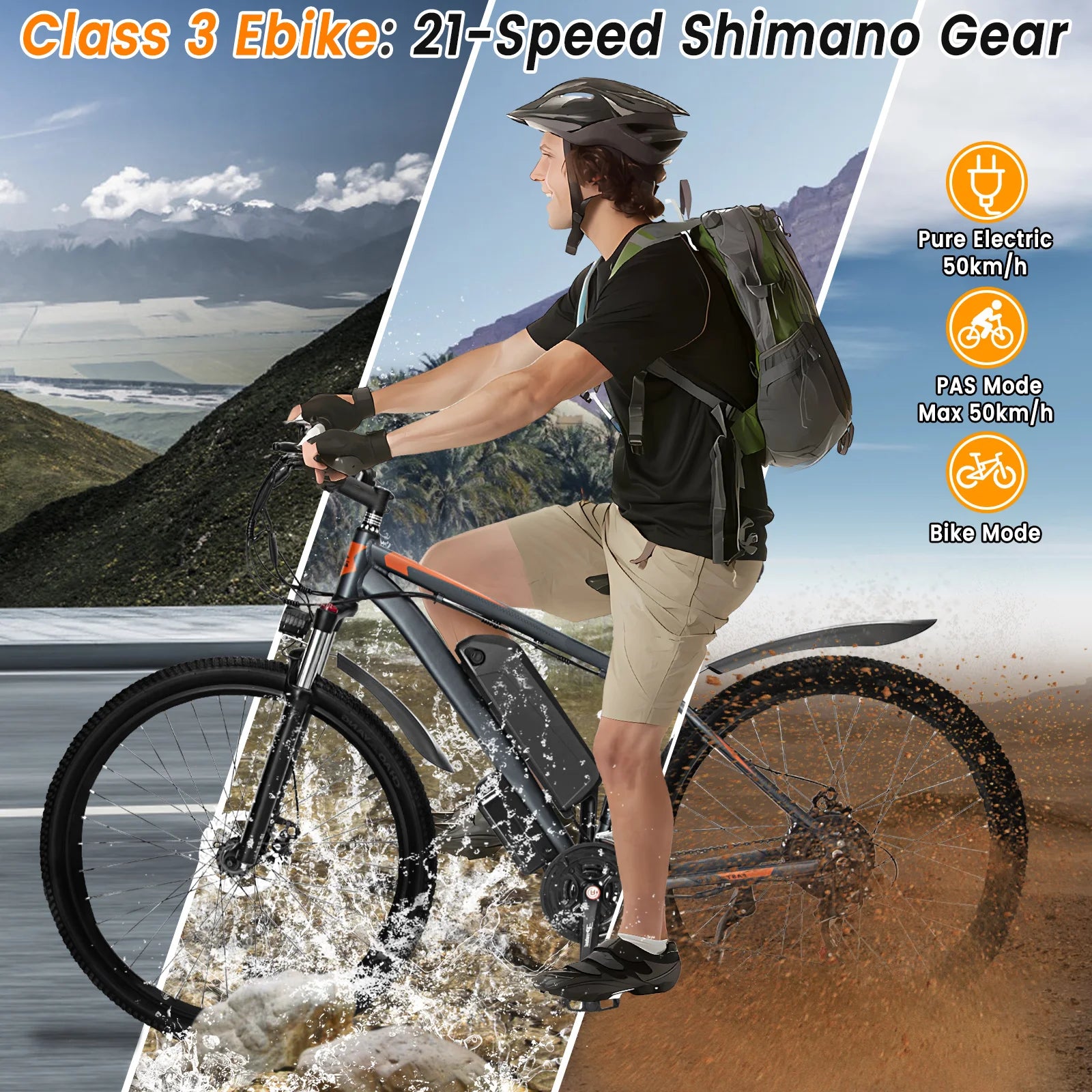 GUNAI GN29 Standard Electric Bike - Enterprise Express