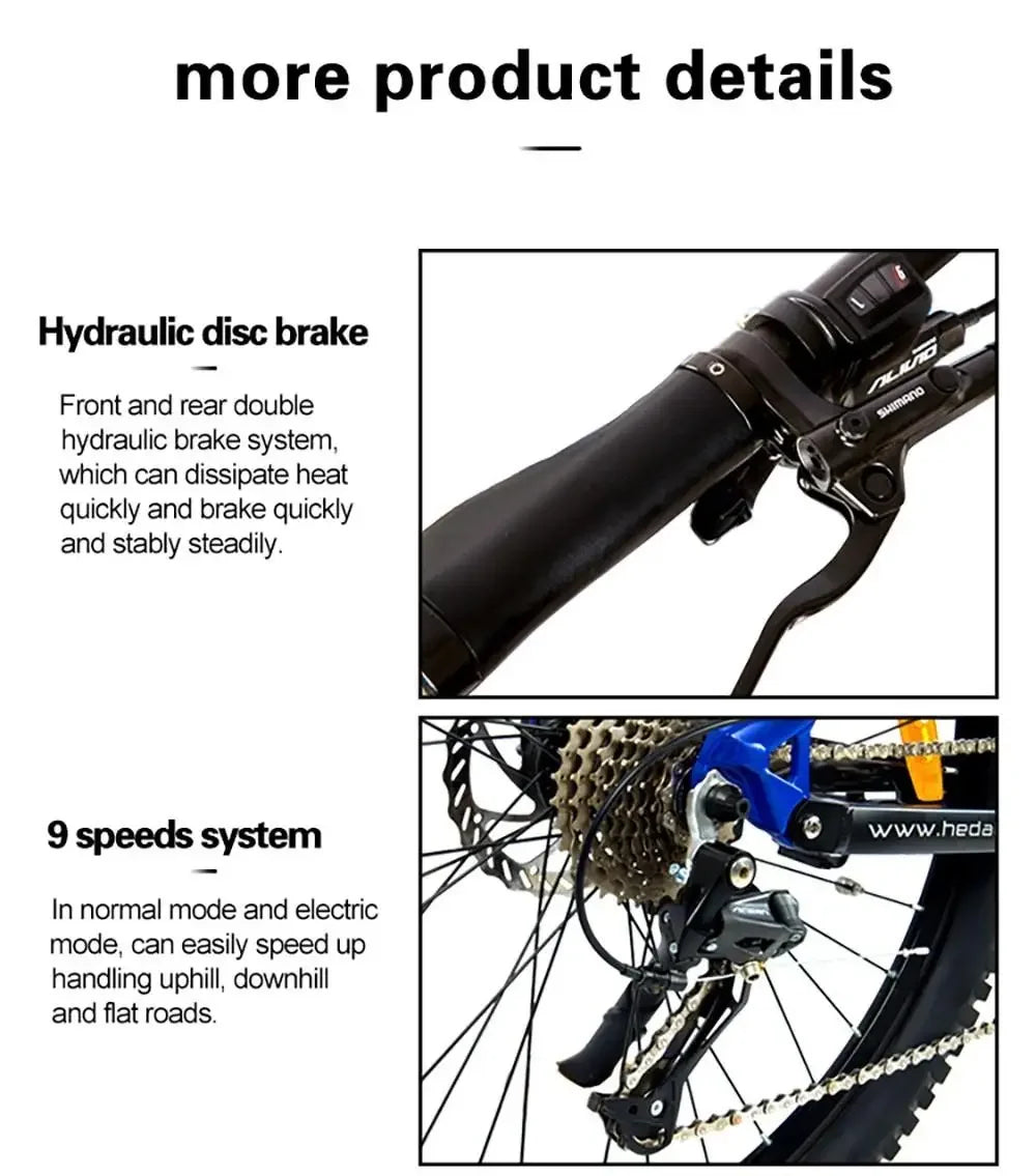 HEDA TX11 Standard Electric Bike - Enterprise Express