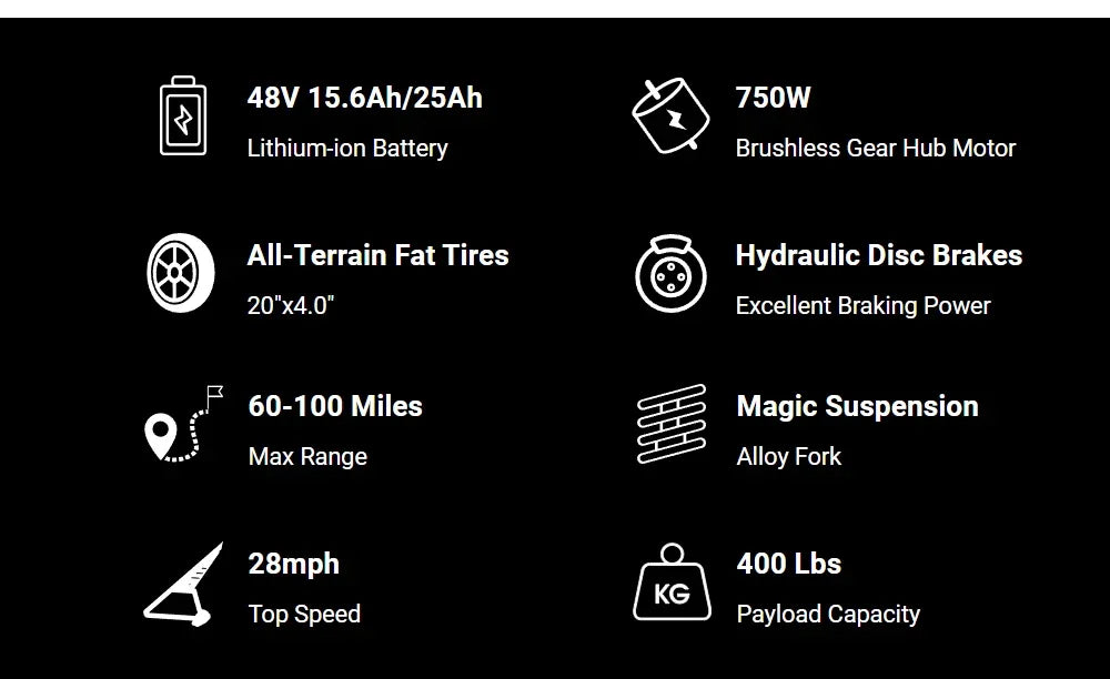 G-FORCE RS ST Standard Electric Bike - Enterprise Express