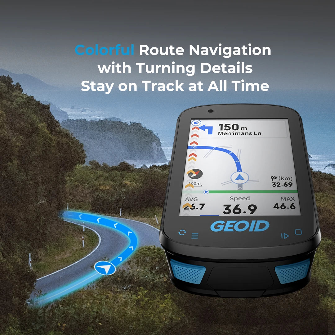 Geoid CC600 Smart Navigation Bicycle Computer - Enterprise Express