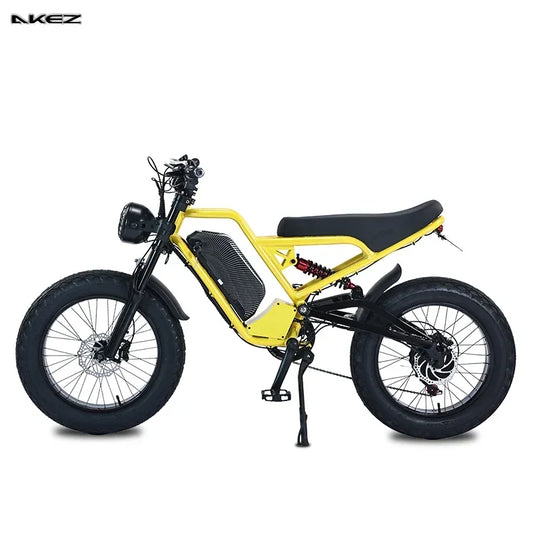 AKEZ Fat Tire Electric Mountain Bike - Enterprise Express