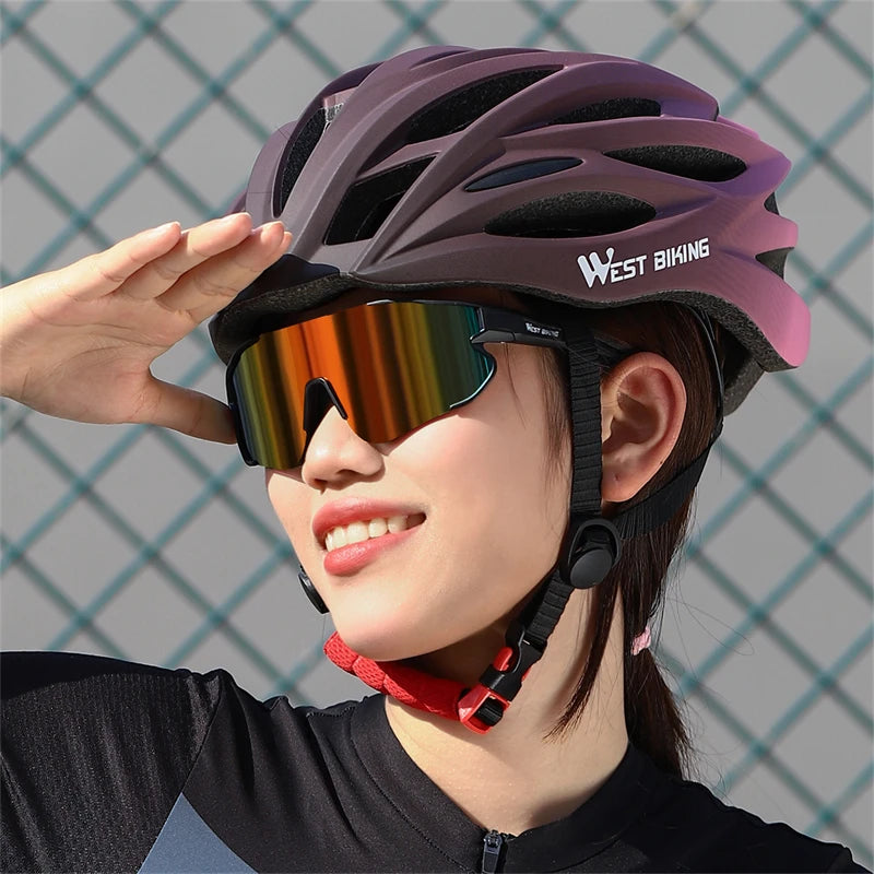 WEST BIKING Ultralight Integrally-Molded Helmet - Enterprise Express