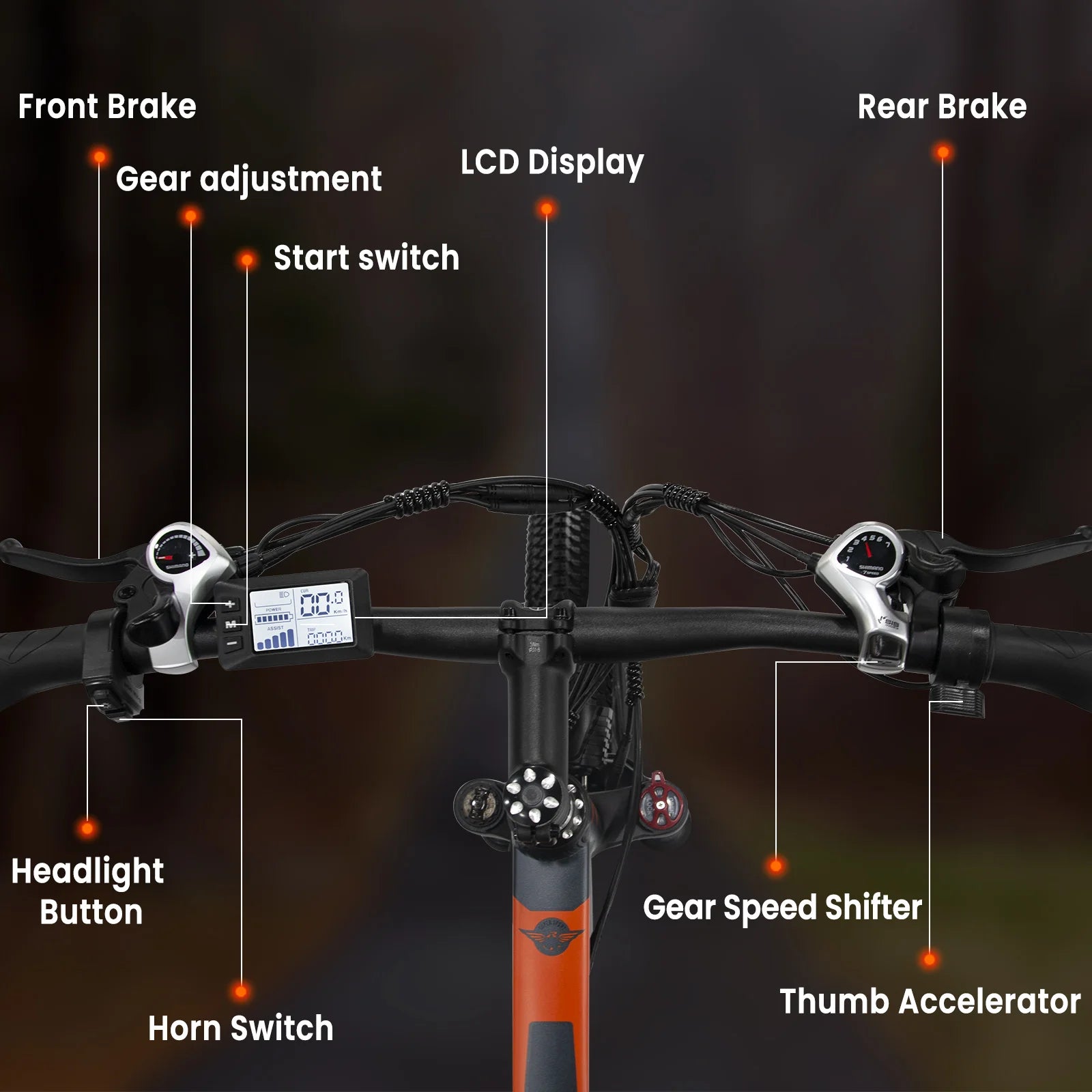 GUNAI GN29 Standard Electric Bike - Enterprise Express