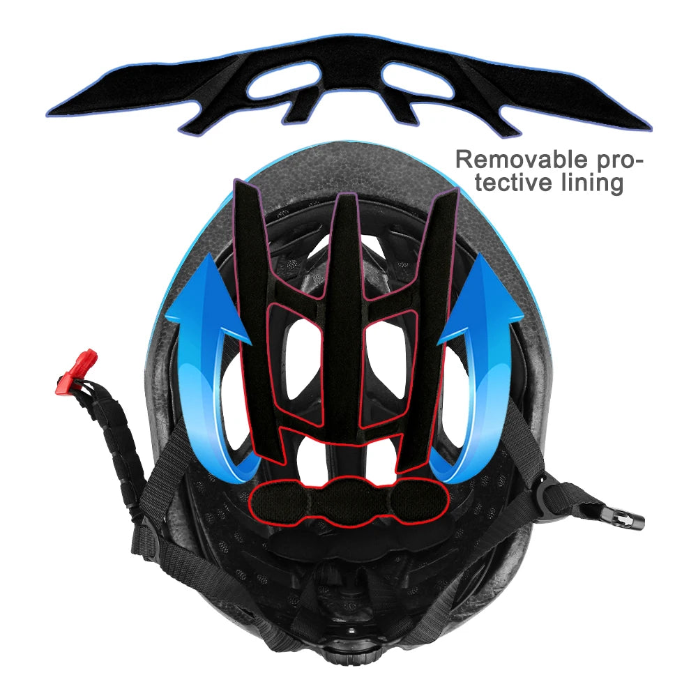 RNOX Ultralight Helmet Cycling Integrally-molded - Enterprise Express
