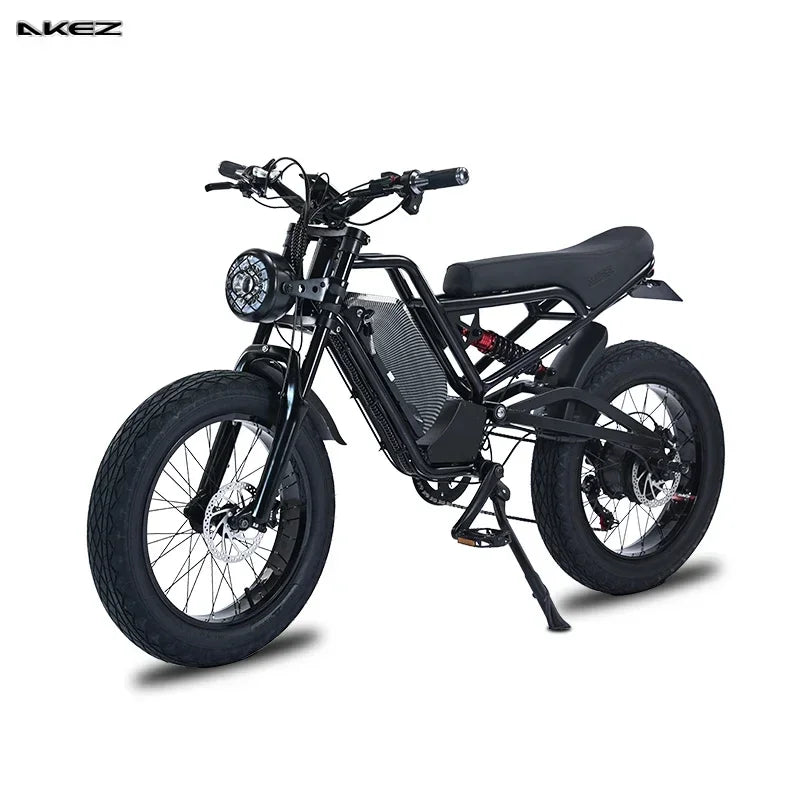 AKEZ Fat Tire Electric Mountain Bike - Enterprise Express