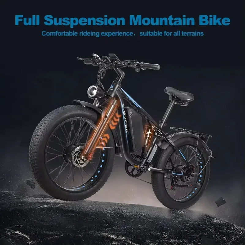LAFLY EB7 Pro Multifunctional Electric Bike - Enterprise Express